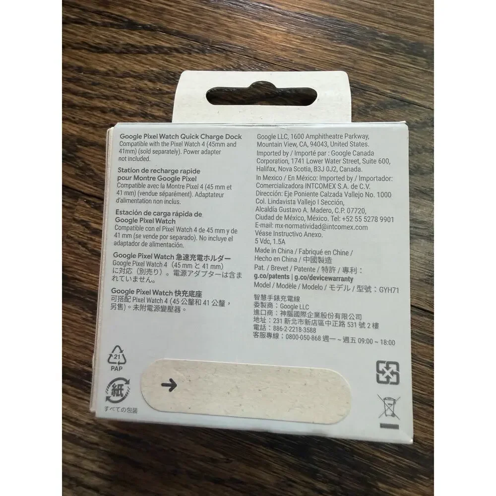 Google Pixel Watch (2 & 3) USB-C® Fast Charging Cable NIB NEW Sealed $29.99